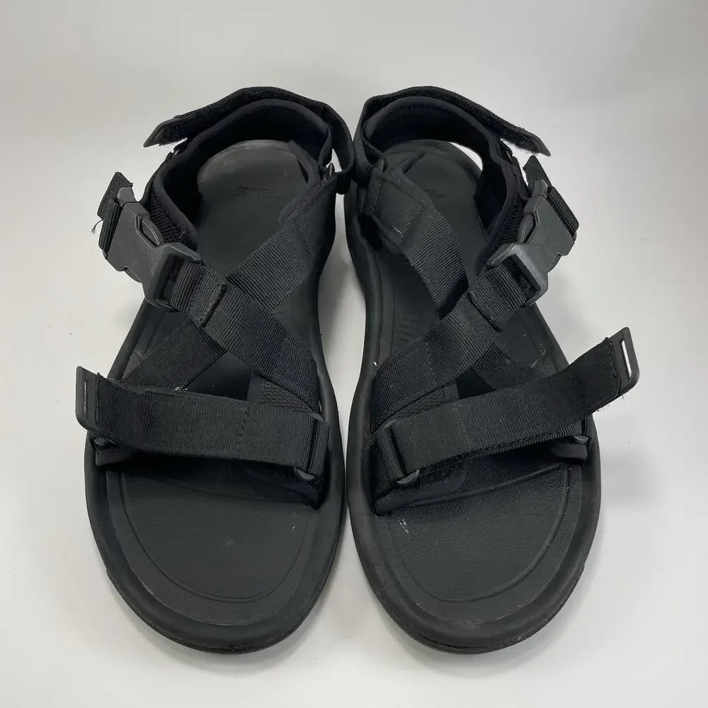 Teva Hurricane Verge Strappy Hiking Sandals Mens Size 13 Black Adjustable Water